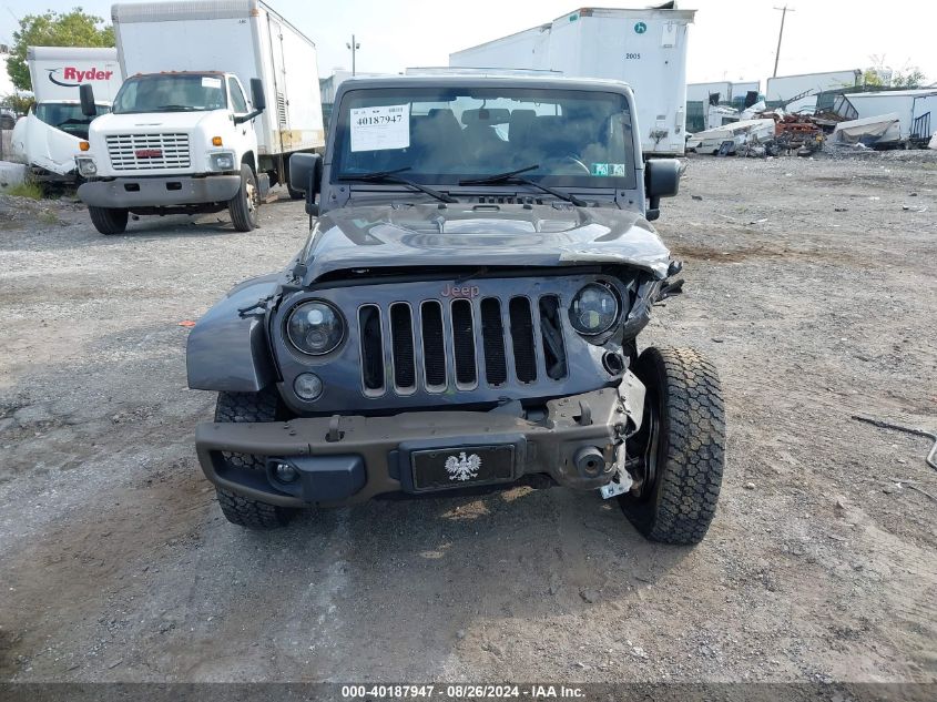 2016 Jeep Wrangler 75Th Anniversary VIN: 1C4GJWBG3GL200033 Lot: 40187947