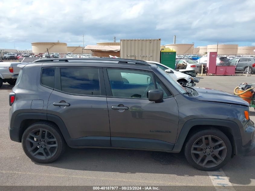 2021 Jeep Renegade Latitude Fwd VIN: ZACNJCBB2MPM26899 Lot: 40187977