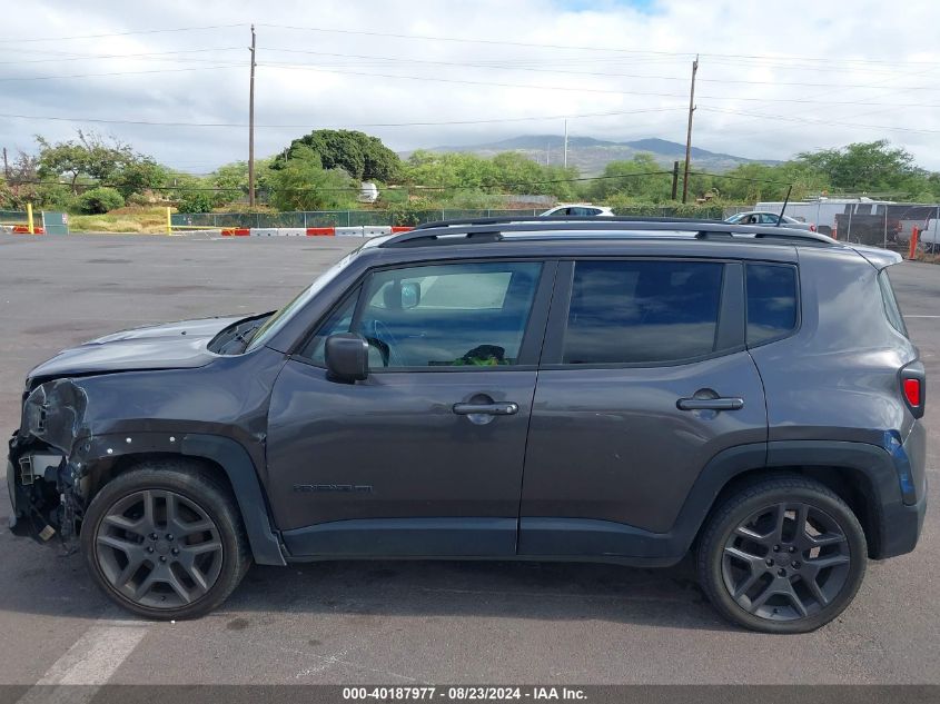 2021 Jeep Renegade Latitude Fwd VIN: ZACNJCBB2MPM26899 Lot: 40187977