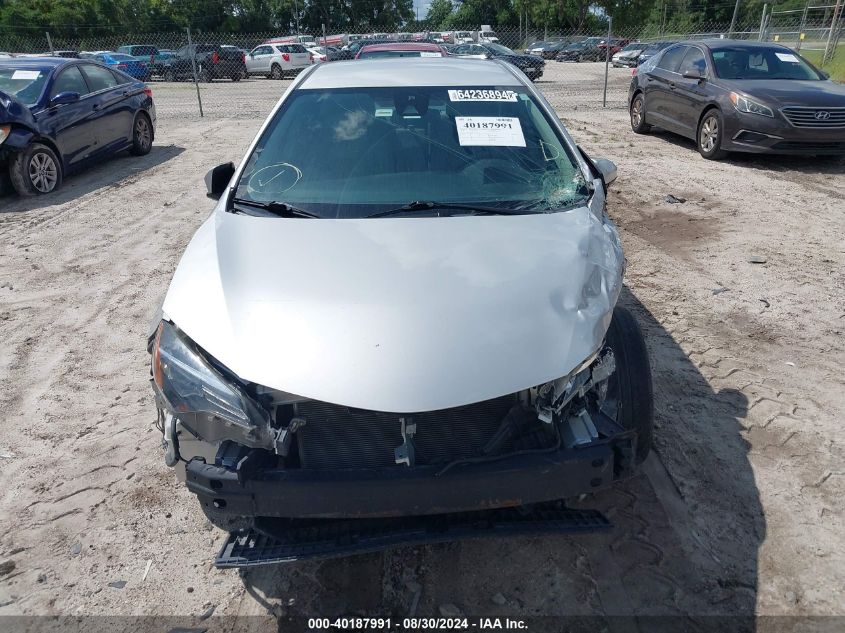 2019 Toyota Corolla Le VIN: 2T1BURHE0KC167033 Lot: 40187991