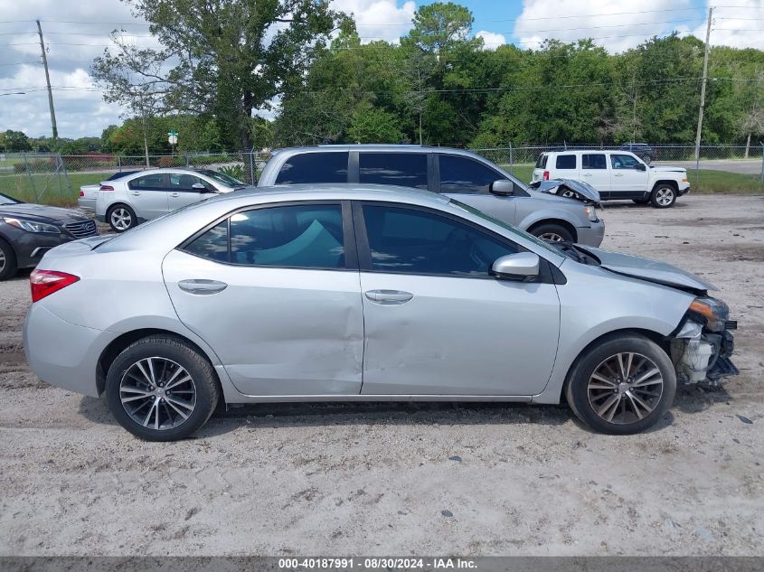 2019 Toyota Corolla Le VIN: 2T1BURHE0KC167033 Lot: 40187991