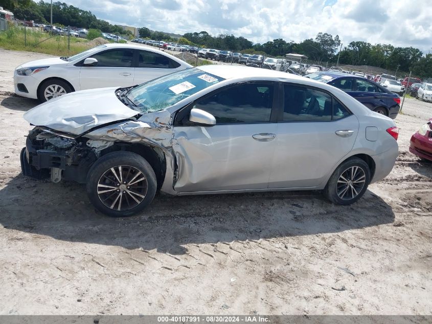 2019 Toyota Corolla Le VIN: 2T1BURHE0KC167033 Lot: 40187991