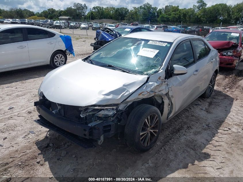 2019 Toyota Corolla Le VIN: 2T1BURHE0KC167033 Lot: 40187991