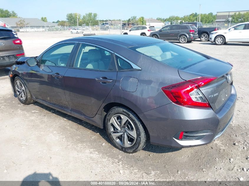 2019 Honda Civic Lx VIN: 2HGFC2F64KH518072 Lot: 40188020