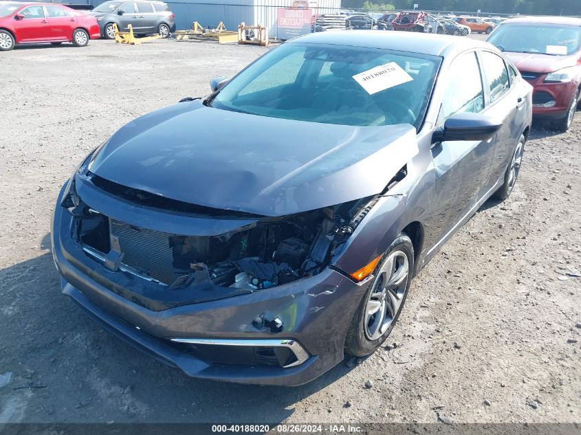 2019 Honda Civic Lx VIN: 2HGFC2F64KH518072 Lot: 40188020