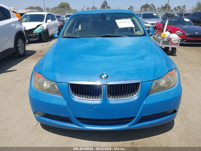 2007 BMW 328I VIN: WBAVA33597PG52578 Lot: 40188029