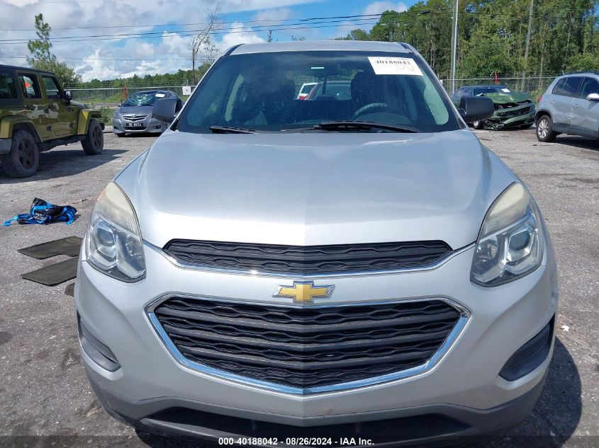 2017 Chevrolet Equinox Ls VIN: 2GNALBEK9H1515569 Lot: 40188042