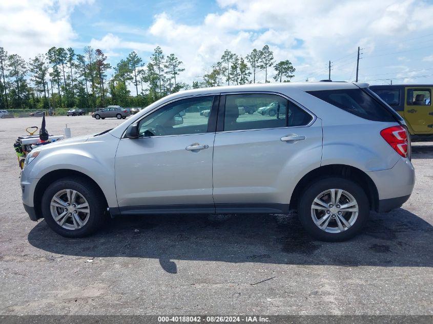 2017 Chevrolet Equinox Ls VIN: 2GNALBEK9H1515569 Lot: 40188042