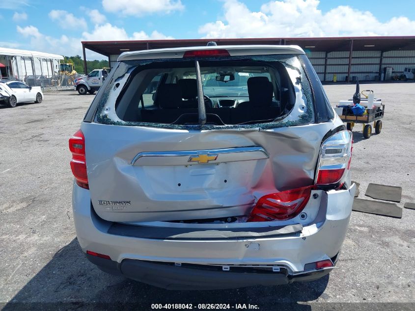 2017 CHEVROLET EQUINOX LS - 2GNALBEK9H1515569