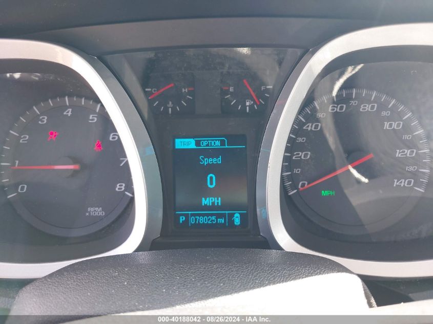 2017 CHEVROLET EQUINOX LS - 2GNALBEK9H1515569