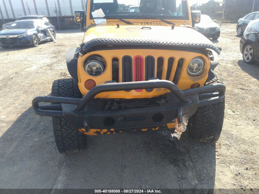 2012 Jeep Wrangler Unlimited Sport VIN: 1C4BJWDG5CL207728 Lot: 40188088