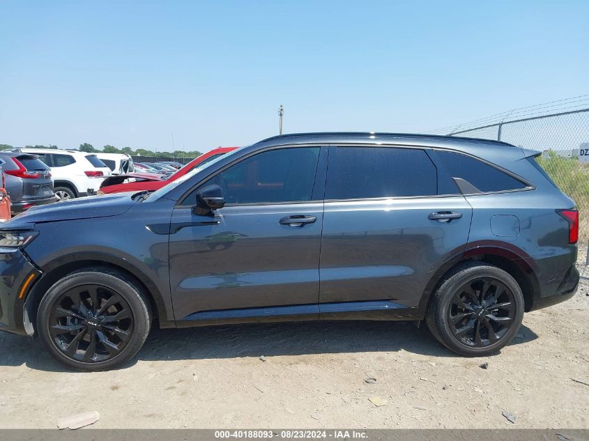 2022 Kia Sorento Sx Prestige VIN: 5XYRK4LF3NG104234 Lot: 40188093