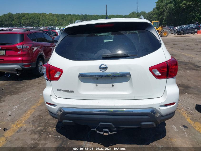 2018 Nissan Pathfinder S VIN: 5N1DR2MN3JC658299 Lot: 40188108