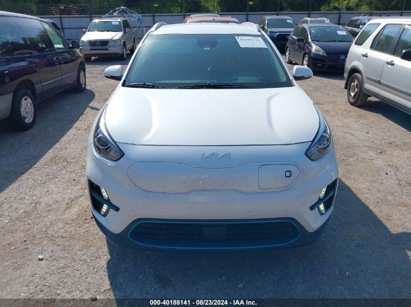 2022 Kia Niro Ev Ex VIN: KNDCC3LGXN5124804 Lot: 40188141