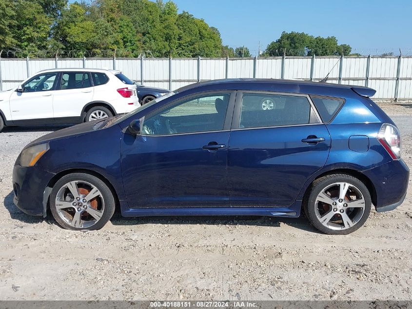 2009 Pontiac Vibe Gt VIN: 5Y2SR67059Z454986 Lot: 40188151