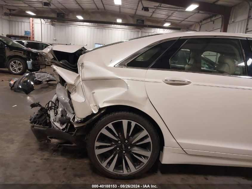 2018 Lincoln Mkz Reserve VIN: 3LN6L5F93JR610699 Lot: 40188153