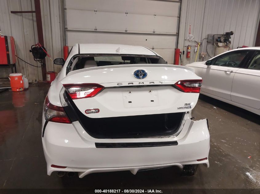 2021 TOYOTA CAMRY SE HYBRID - 4T1G31AK8MU031731