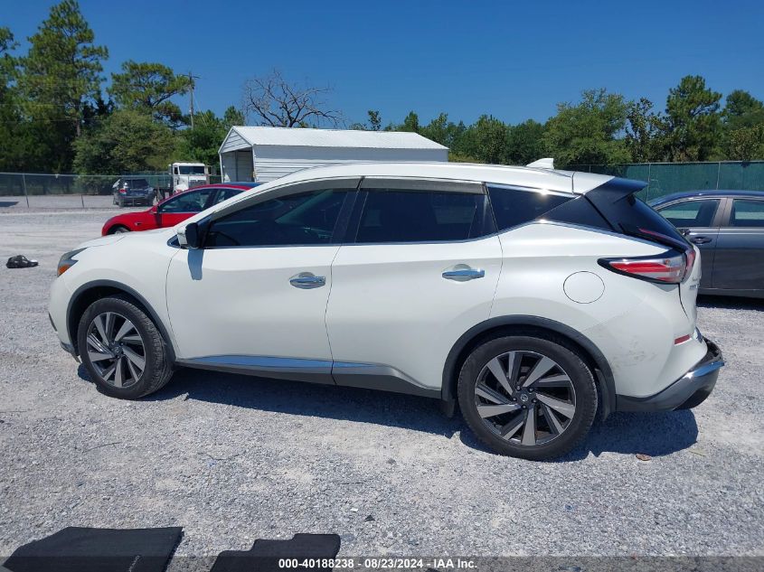 2016 Nissan Murano Platinum VIN: 5N1AZ2MG9GN170170 Lot: 40188238