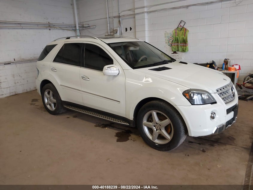 2009 Mercedes-Benz Ml 550 4Matic VIN: 4JGBB72E99A466484 Lot: 40188239