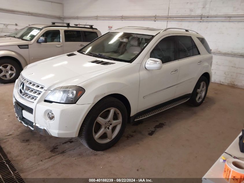 2009 Mercedes-Benz Ml 550 4Matic VIN: 4JGBB72E99A466484 Lot: 40188239