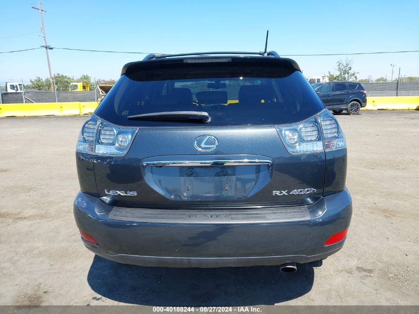 2007 Lexus Rx 400H VIN: JTJHW31U072033872 Lot: 40188244