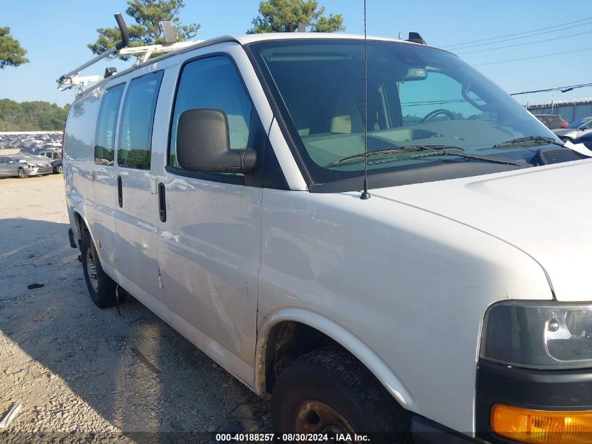 2020 Chevrolet Express Cargo Rwd 2500 Regular Wheelbase Wt VIN: 1GCWGAFP1L1253956 Lot: 40188257