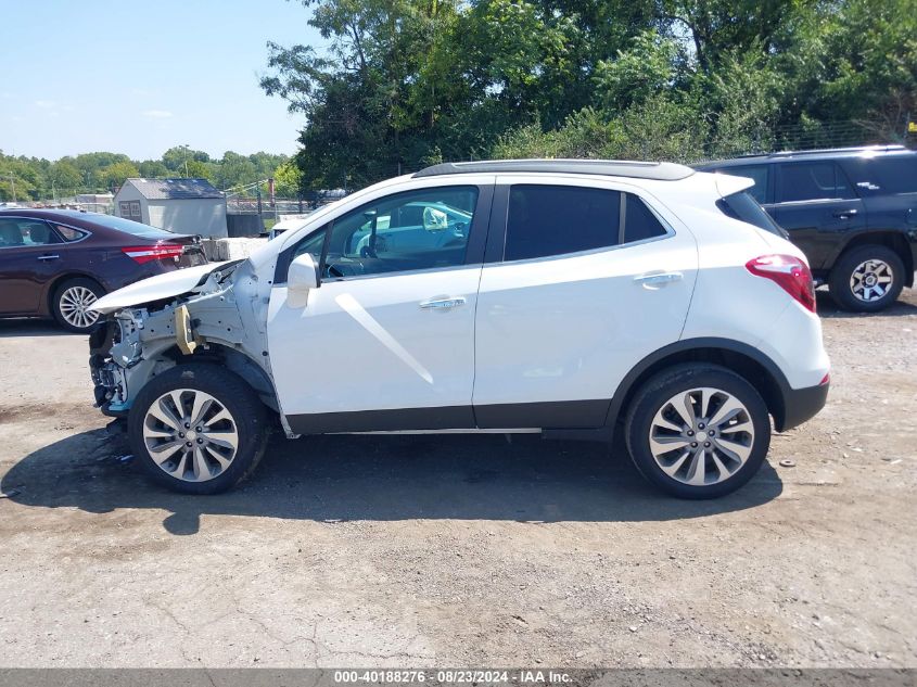 2020 Buick Encore Fwd Preferred VIN: KL4CJASB3LB072019 Lot: 40188276