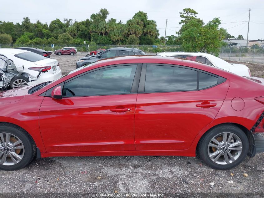 2018 Hyundai Elantra Sel VIN: KMHD84LF6JU614235 Lot: 40188323