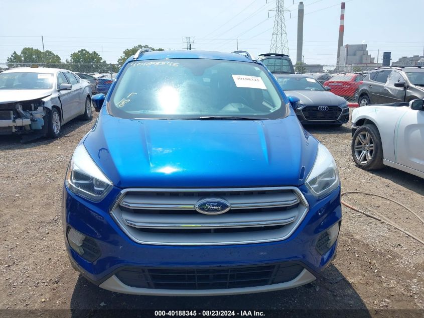 2018 Ford Escape Titanium VIN: 1FMCU9J96JUA12789 Lot: 40188345