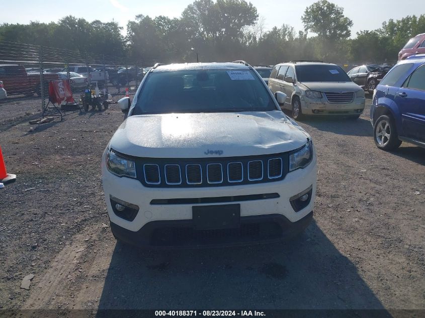 2018 Jeep Compass Latitude 4X4 VIN: 3C4NJDBB6JT482356 Lot: 40188371