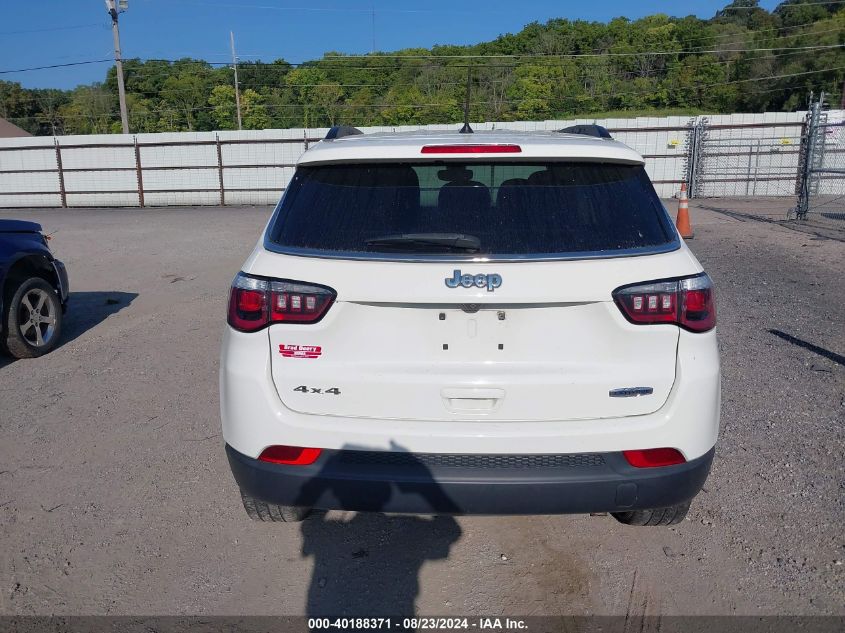 2018 Jeep Compass Latitude 4X4 VIN: 3C4NJDBB6JT482356 Lot: 40188371