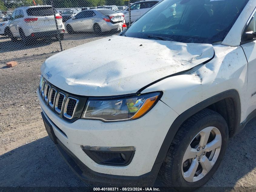 2018 Jeep Compass Latitude 4X4 VIN: 3C4NJDBB6JT482356 Lot: 40188371