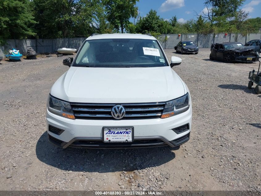 2021 Volkswagen Tiguan 2.0T S VIN: 3VV0B7AX6MM092122 Lot: 40188393