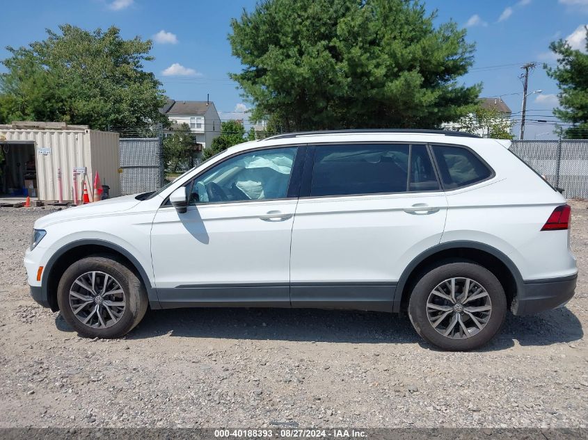 2021 Volkswagen Tiguan 2.0T S VIN: 3VV0B7AX6MM092122 Lot: 40188393