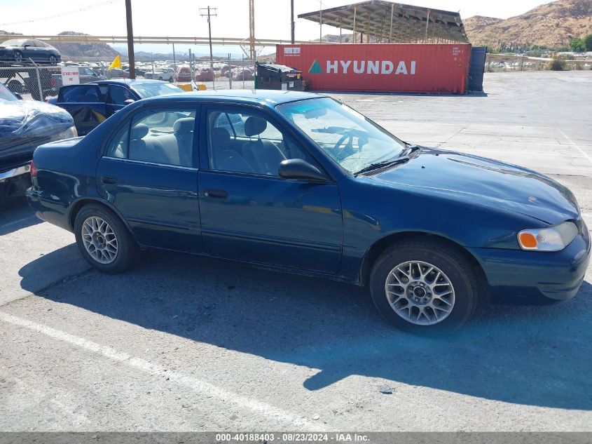 2000 Toyota Corolla Ve VIN: 1NXBR12E9YZ333102 Lot: 40188403