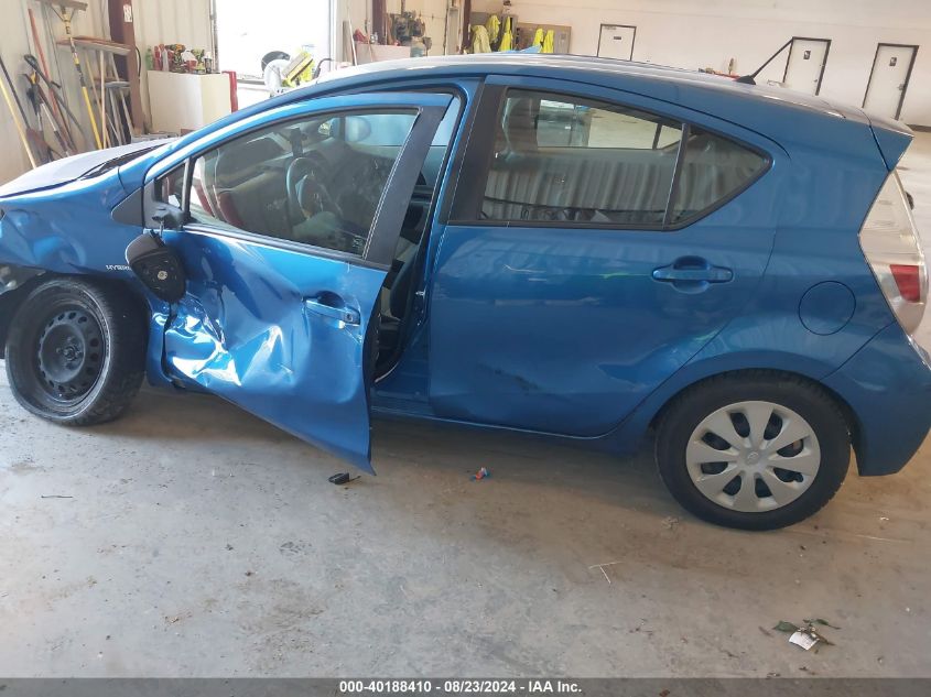 JTDKDTB34D1530493 2013 Toyota Prius C Two