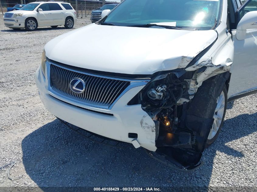 2010 Lexus Rx 450H VIN: JTJZB1BAXA2001303 Lot: 40188429