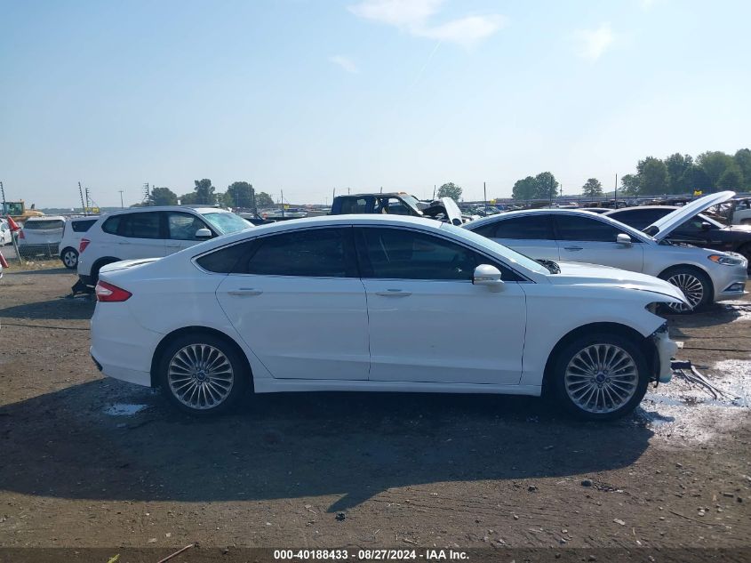 2016 Ford Fusion Titanium VIN: 3FA6P0K92GR207880 Lot: 40188433