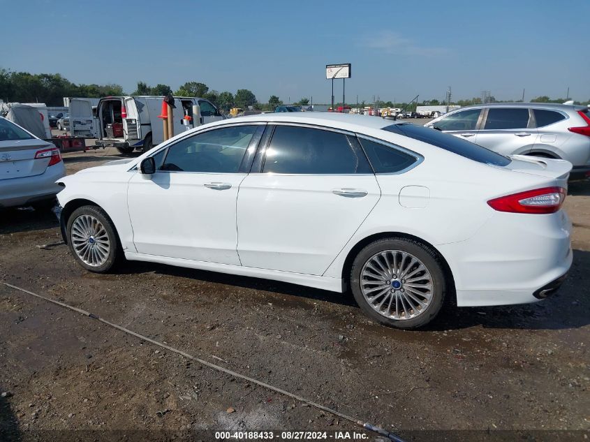 2016 Ford Fusion Titanium VIN: 3FA6P0K92GR207880 Lot: 40188433