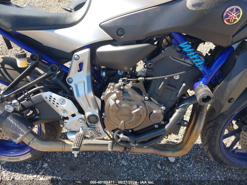 2016 YAMAHA FZ07 JYARM06E9GA009374
