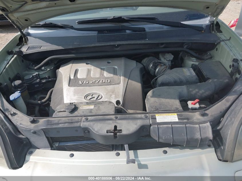 2006 Hyundai Tucson Gls/Limited VIN: KM8JN72D36U372637 Lot: 40188506