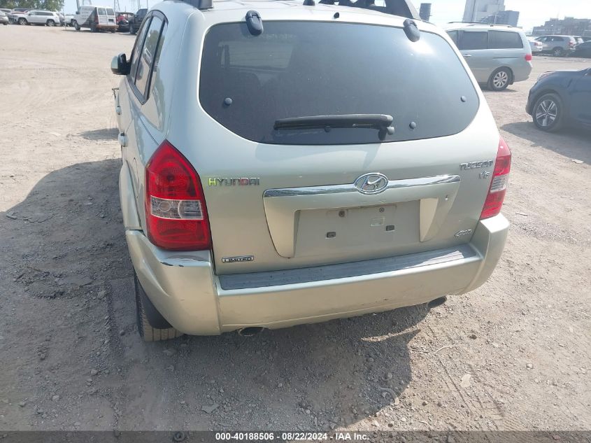 2006 Hyundai Tucson Gls/Limited VIN: KM8JN72D36U372637 Lot: 40188506