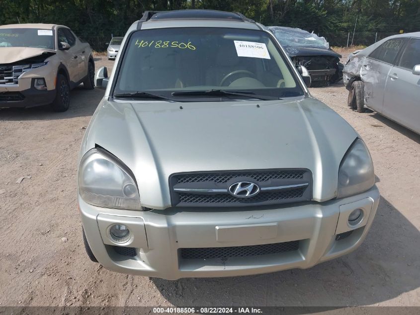 2006 Hyundai Tucson Gls/Limited VIN: KM8JN72D36U372637 Lot: 40188506