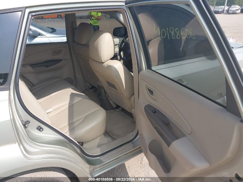 2006 Hyundai Tucson Gls/Limited VIN: KM8JN72D36U372637 Lot: 40188506