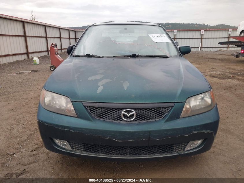 2003 Mazda Protege Dx/Es/Lx VIN: JM1BJ225231187637 Lot: 40188525