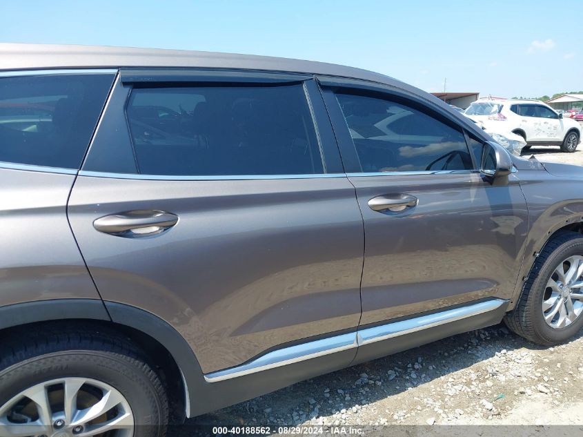 2019 Hyundai Santa Fe Se VIN: 5NMS23AD4KH084185 Lot: 40188562