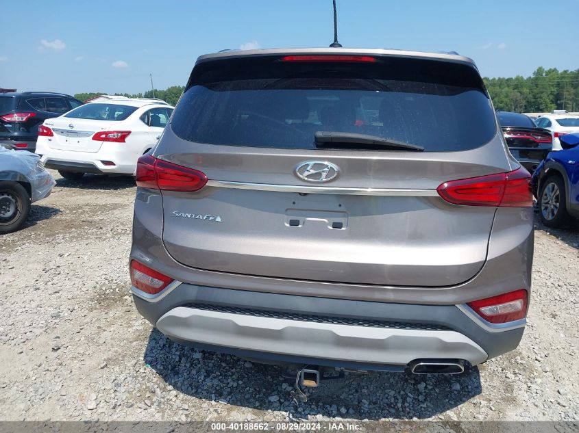 2019 Hyundai Santa Fe Se VIN: 5NMS23AD4KH084185 Lot: 40188562