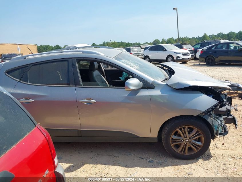 2015 Hyundai Tucson Se VIN: KM8JUCAG8FU970116 Lot: 40188591