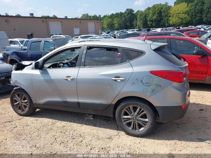 2015 Hyundai Tucson Se VIN: KM8JUCAG8FU970116 Lot: 40188591