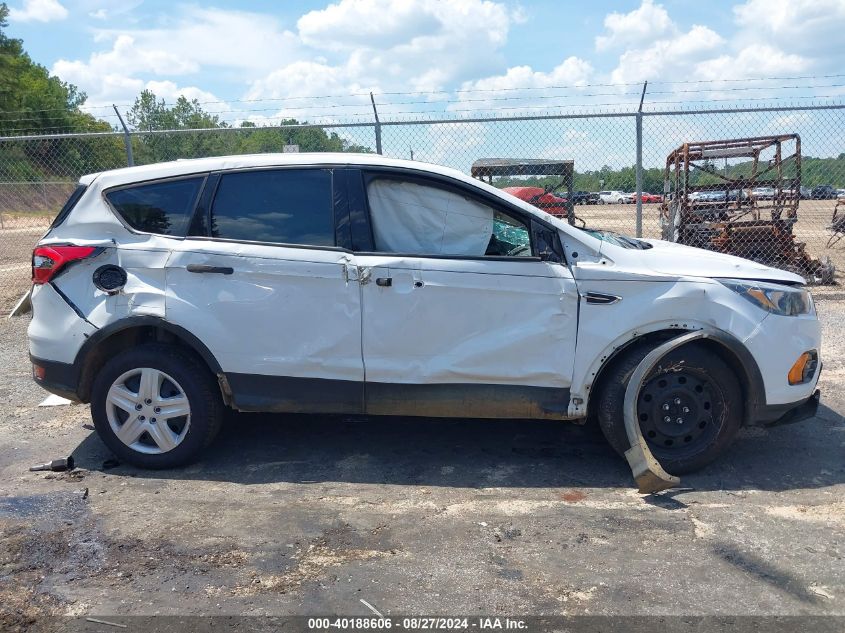 2019 Ford Escape S VIN: 1FMCU0F7XKUB46273 Lot: 40188606